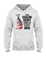 Amazing Daddy - Italian Greyhound Hooded Sweatshirt tile