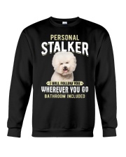 Personal Stalker - Bichon Frise Crewneck Sweatshirt tile