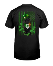 Lucky Flag - BLACK Labradoodle Classic T-Shirt back