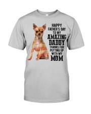 Happy Father Day - Chihuahua Classic T-Shirt front