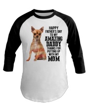 Happy Father Day - Chihuahua Baseball Tee tile