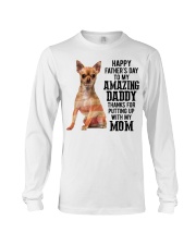 Happy Father Day - Chihuahua Long Sleeve Tee tile