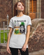 Lucky Charm - Bernedoodle Classic T-Shirt apparel-classic-tshirt-lifestyle-06