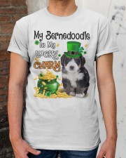 Lucky Charm - Bernedoodle Classic T-Shirt apparel-classic-tshirt-lifestyle-30