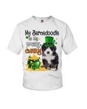 Lucky Charm - Bernedoodle Youth T-Shirt tile