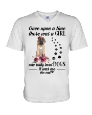 Really Loved - English Mastiff 2 V-Neck T-Shirt tile
