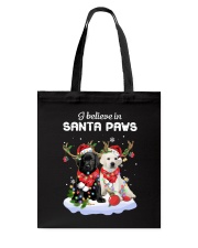 Santa Reindeer - 2 Labradors Tote Bag tile