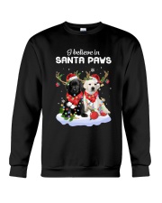 Santa Reindeer - 2 Labradors Crewneck Sweatshirt tile