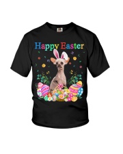 Happy Easter - Chinese Crested Dog 2 Youth T-Shirt tile