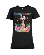 Happy Easter - Chinese Crested Dog 2 Premium Fit Ladies Tee tile