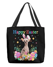 Happy Easter - Chinese Crested Dog 2 All-Over Tote tile