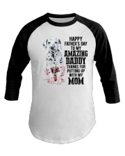 Daddy - Dalmatian Baseball Tee tile