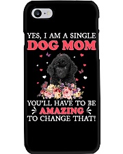 Amazing Mom - BLACK Toy Poodle Phone Case tile