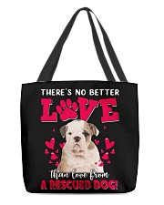Better Love - Bulldog All-Over Tote tile