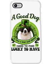 Four Leaf - Saint Bernard Phone Case tile