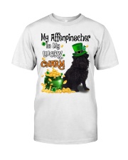 Lucky Charm - Affenpinscher Classic T-Shirt front