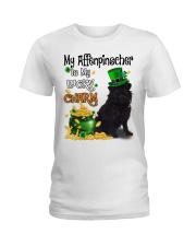 Lucky Charm - Affenpinscher Ladies T-Shirt tile