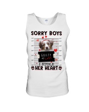 Stole - RED MERLE Australian Shepherd Unisex Tank tile