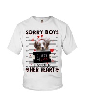 Stole - RED MERLE Australian Shepherd Youth T-Shirt tile