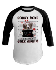 Stole - RED MERLE Australian Shepherd Baseball Tee tile