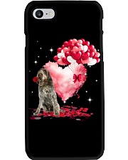 Valentine Balloon - Wirehaired Pointing Griffon Phone Case tile
