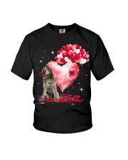 Valentine Balloon - Wirehaired Pointing Griffon Youth T-Shirt tile