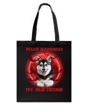 Dark Moon - husky Tote Bag tile