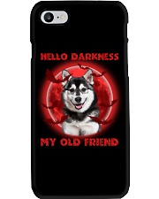 Dark Moon - husky Phone Case tile