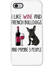 Three People - French Bulldog 1 Phone Case tile