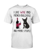 Three People - French Bulldog 1 Premium Fit Mens Tee tile