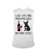 Three People - French Bulldog 1 Sleeveless Tee tile