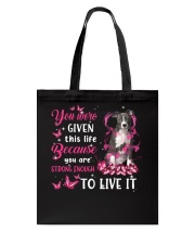 This Life - Blue Nose Pitbull Tote Bag tile