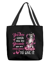 This Life - Blue Nose Pitbull All-Over Tote tile
