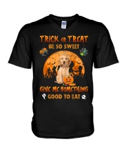 Good Treat - GOLDEN Cocker Spaniel V-Neck T-Shirt tile