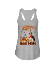 Pumpkin Mom - Australian Shepherd 2 Ladies Flowy Tank tile