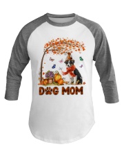 Pumpkin Mom - Australian Shepherd 2 Baseball Tee tile