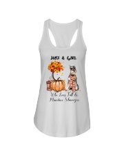 Fall And - Miniature Schnauzer 3 Ladies Flowy Tank tile