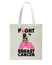 Fight Cancer - American Bulldog Tote Bag tile