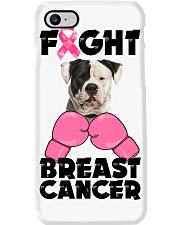 Fight Cancer - American Bulldog Phone Case tile