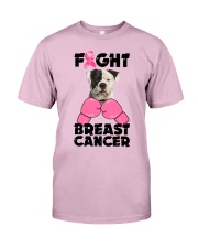 Fight Cancer - American Bulldog Classic T-Shirt front