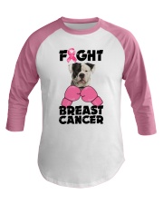 Fight Cancer - American Bulldog Baseball Tee tile