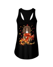 Autumn Scarf - Sprocker Spaniel Ladies Flowy Tank tile