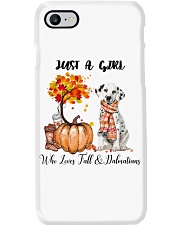 Fall And - Dalmatian Phone Case tile