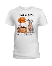Fall And - Dalmatian Ladies T-Shirt tile