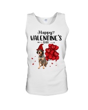 Gnome Hat - Bluetick Coonhound Unisex Tank tile