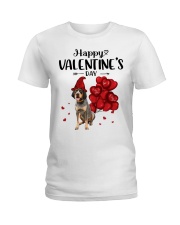 Gnome Hat - Bluetick Coonhound Ladies T-Shirt tile