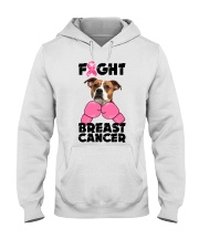 Fight Cancer - American Bulldog 1 Hooded Sweatshirt tile