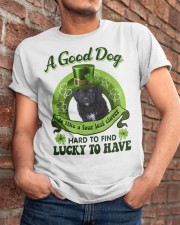 Four Leaf - BLACK Goldendoodle Classic T-Shirt apparel-classic-tshirt-lifestyle-26