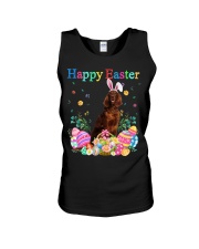 Happy Easter - Irish Setter Unisex Tank tile