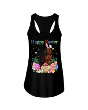 Happy Easter - Irish Setter Ladies Flowy Tank tile